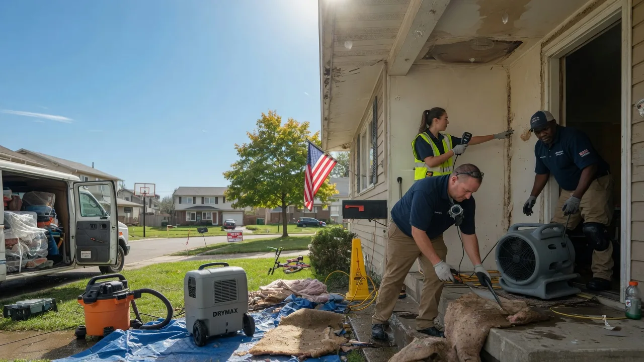 Water Damage Restoration in May, TX near me